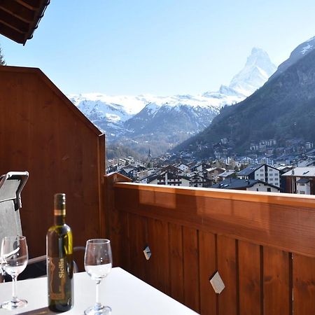 Wohnung In Zermatt Mit Postkarten Matterhornblick Esterno foto
